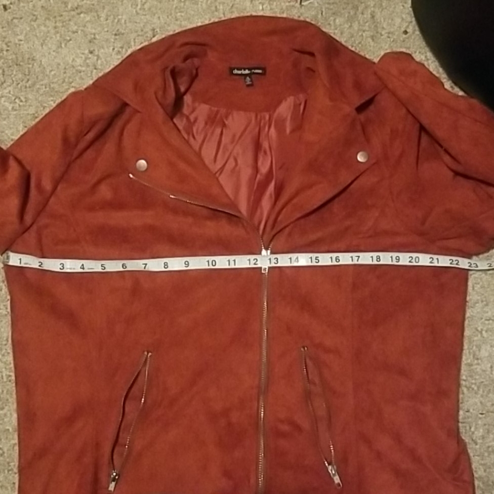 Faux Suede Jacket - image 8